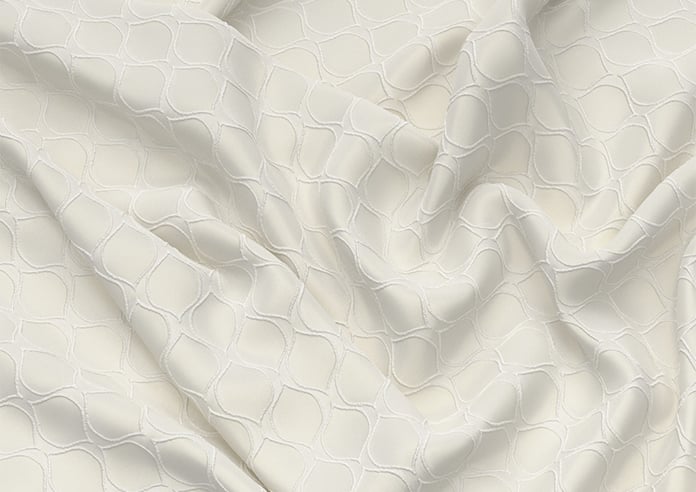 Galactica, Bone White - Motorised Roman Blind - Image 4